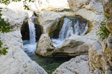 Cascata a forma di cuore