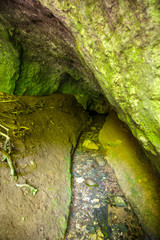 River in a cave