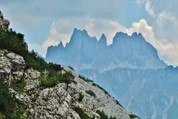 Obraz premium Cima Ambrizzola, Dolomiten, Südtirol