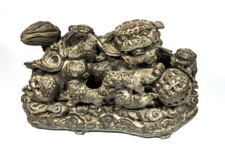 Chinese style lion statue 