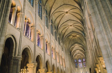 Church Interior / Notre-Dame de Paris