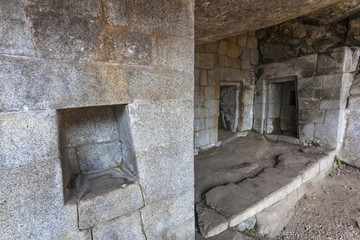 Obraz premium Machu Picchu, Peruvian Historical Sanctuary and a World Heritage