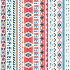 Seamless pattern. Vector illustration for tribal design. Ethnic motif. 