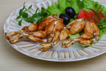 Roasted Frog legs