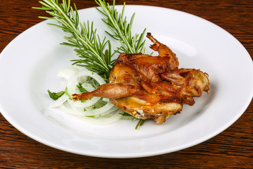Grilled quail