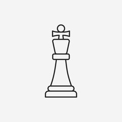 chess line icon