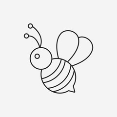 insect line icon