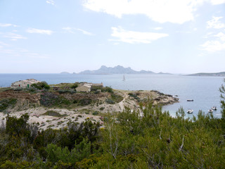 Iles du Riou et Calseraigne à Marseille