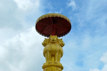 Fototapeta na wymiar Buddhist Temple in Thailand