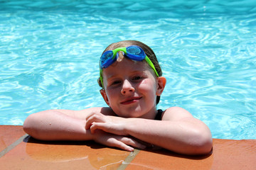 Poolside Girl