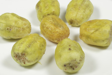 Sweet fruits of nopal, ready to meal