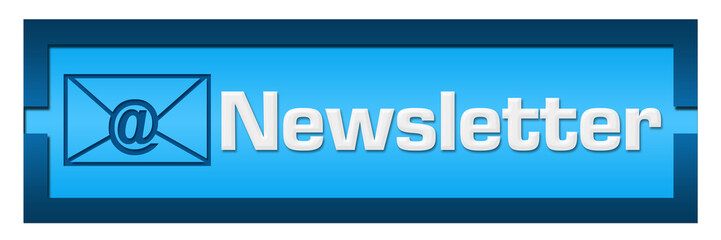 Newsletter Shaded Blue Blocks 