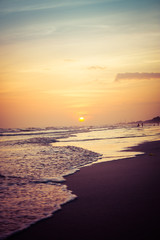 Sunset Beach Maeramphueng.Rayong, Thailand