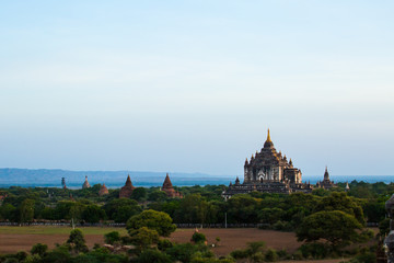 Obraz premium Bagan pagoda Myanmar.