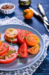 Salad of tomatoes