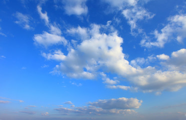 Obraz premium blue sky clouds,Blue sky with clouds.