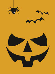 Halloween Lachender K&uuml;rbis