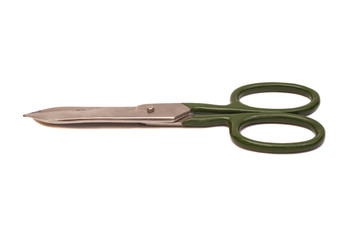 scissors on white background