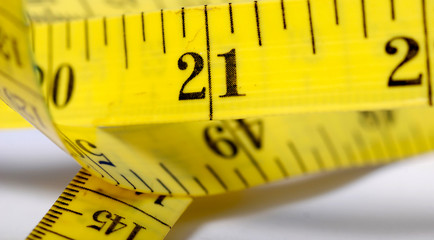 Rolled measuring lint