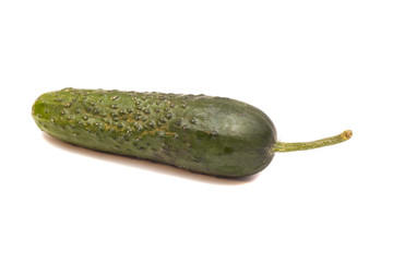 Cucumber isolated on white background 