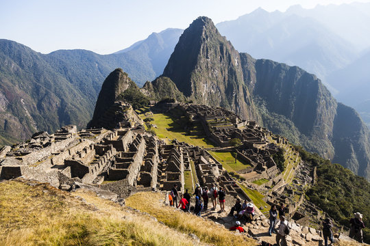 MACHU PICCHU, PERU, AUGUST 12: Machu Picchu, was designed Peruvi