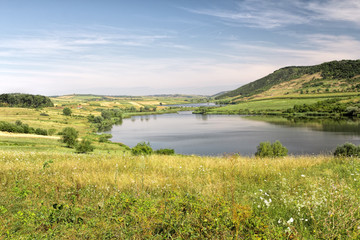 Fototapeta premium Landscape near the lake