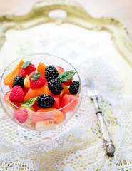 fresh fruits and berries