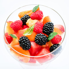 fresh fruits and berries