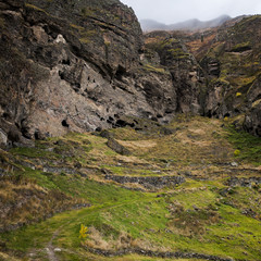 Vanis Qvabebi cave monastery in Georgia