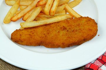 Poisson pané et frites 29072015 