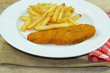 Poisson pané et frites 29072015 