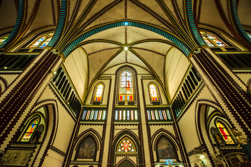 Interiors details of christ church.