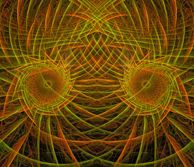 Abstract fractal. Perpetual motion. 
