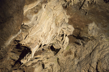 Stalactites in Cave System