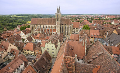 Obraz premium Rothenburg ob der Tauber, Germany