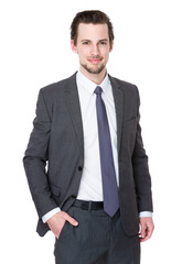 Fototapeta premium Confident businessman