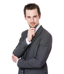 Confident businessman portrait