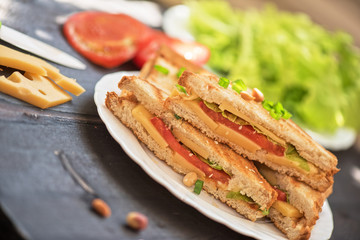 Cheese sandwich