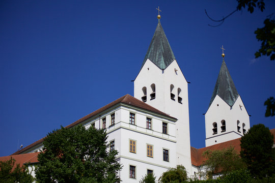 Freisinger Dom - Blick von S&uuml;dwesten
