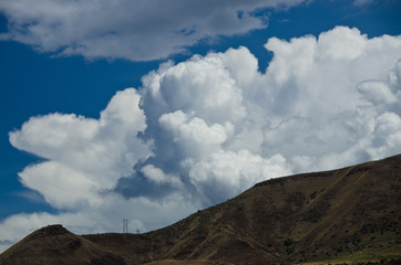 Storm Clouds Descending on Hells Canyon