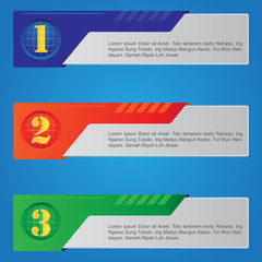 Fototapeta premium Mecha Banner Inforgraphic