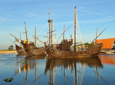 Las Carabelas de Crist&oacute;bal Col&oacute;n, la R&aacute;bida, Huelva, Espa&ntilde;a