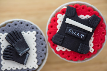 SWAT Cup Cake