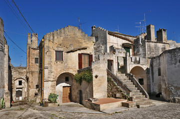 Fototapeta na wymiar I Sassi di Matera - Sasso Caveoso, Basilicata