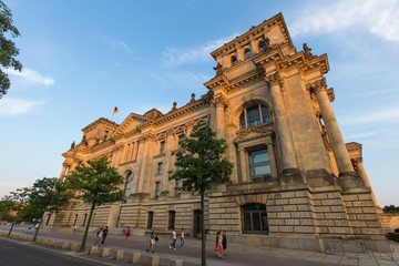 Obraz premium german bundestag in berlin
