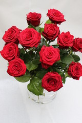 Rote Rosen /  Flower Bouquet