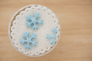 Winter Cup Cake