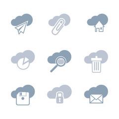 Computer and office icon set 