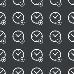 Straight black add time pattern