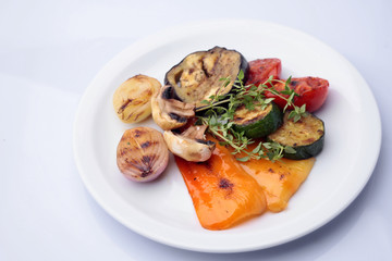 Delicious grilled vegetable